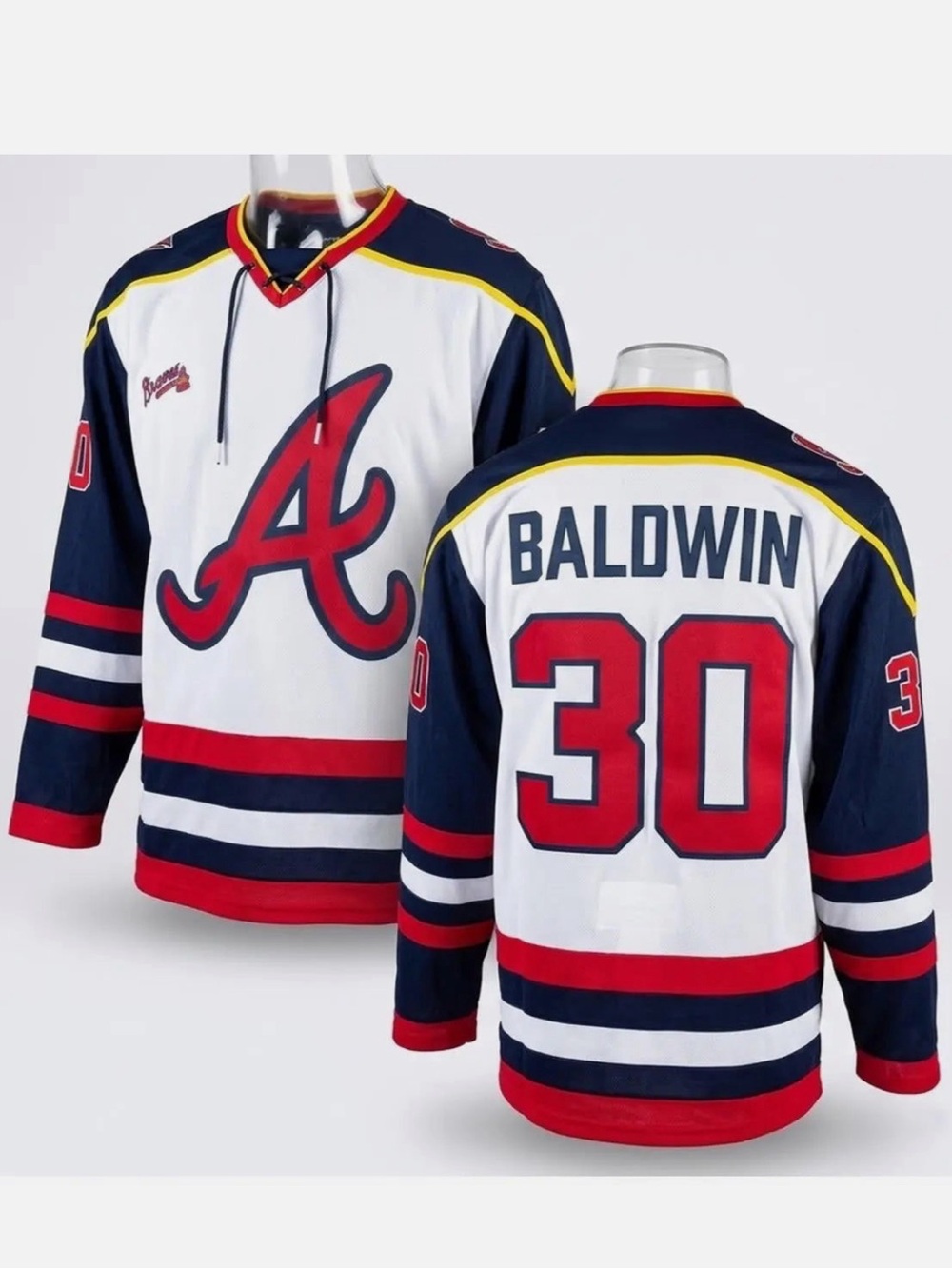 Atlanta Braves Drake Baldwin Hockey Jersey—Limited Edition Collectible